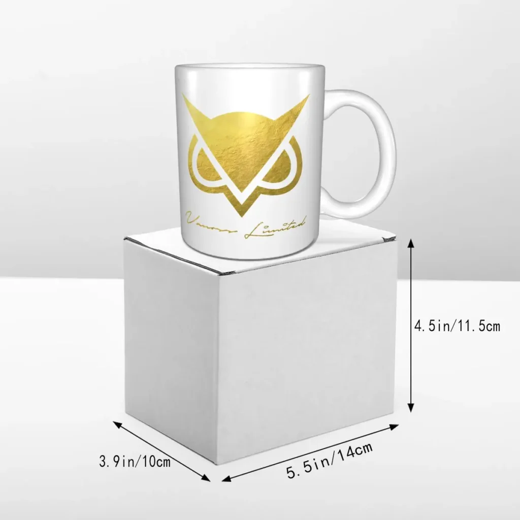 Vanossgaming Logo Warmer Mug Coffee Cup Coffee Mug Plastic Vase Hard Beer Mugs For Men Glass 4 - VanossGaming Shop