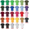 t shirt color chart - VanossGaming Shop